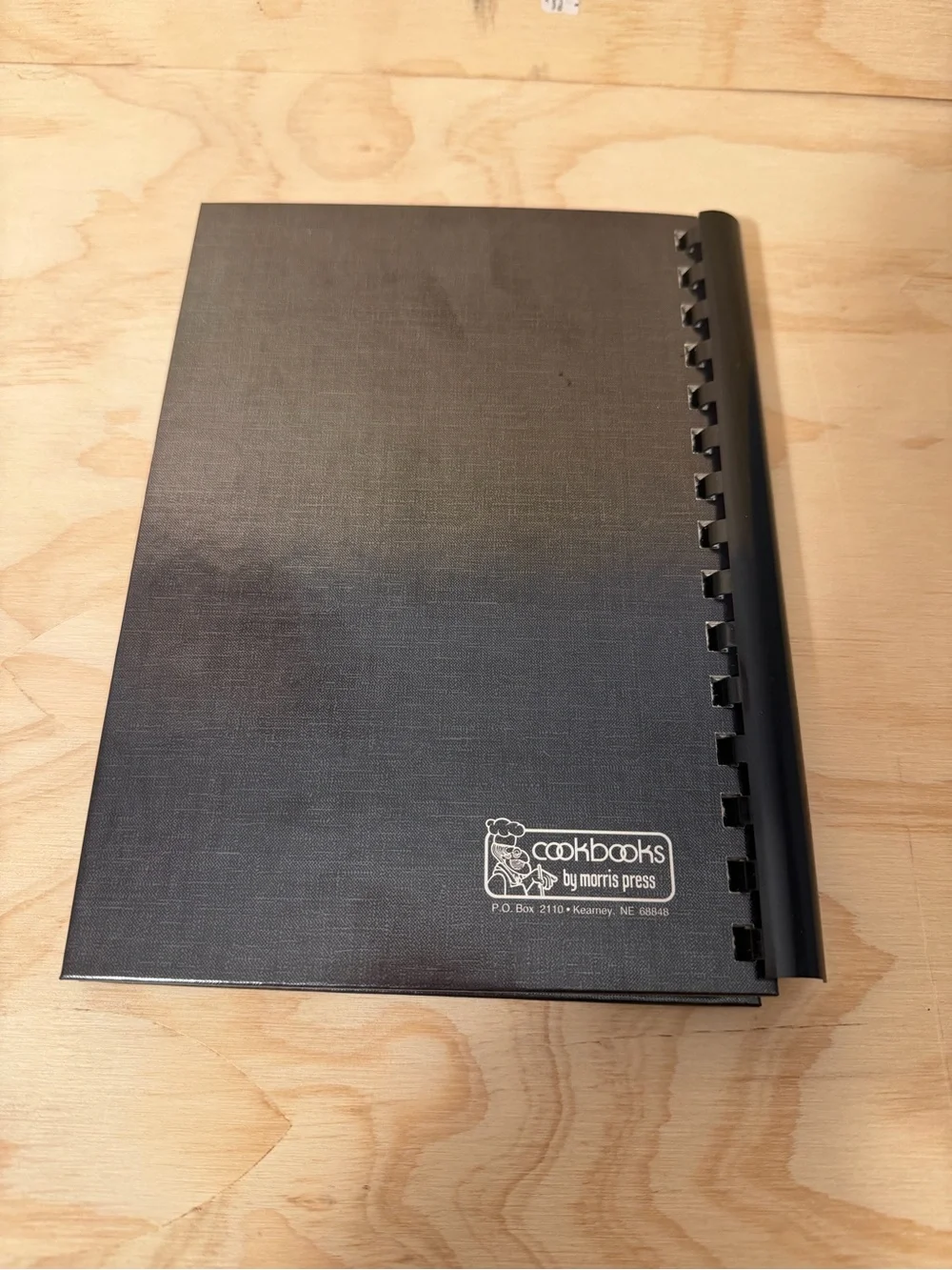 Spiral-Bound Recipe Cookbook -